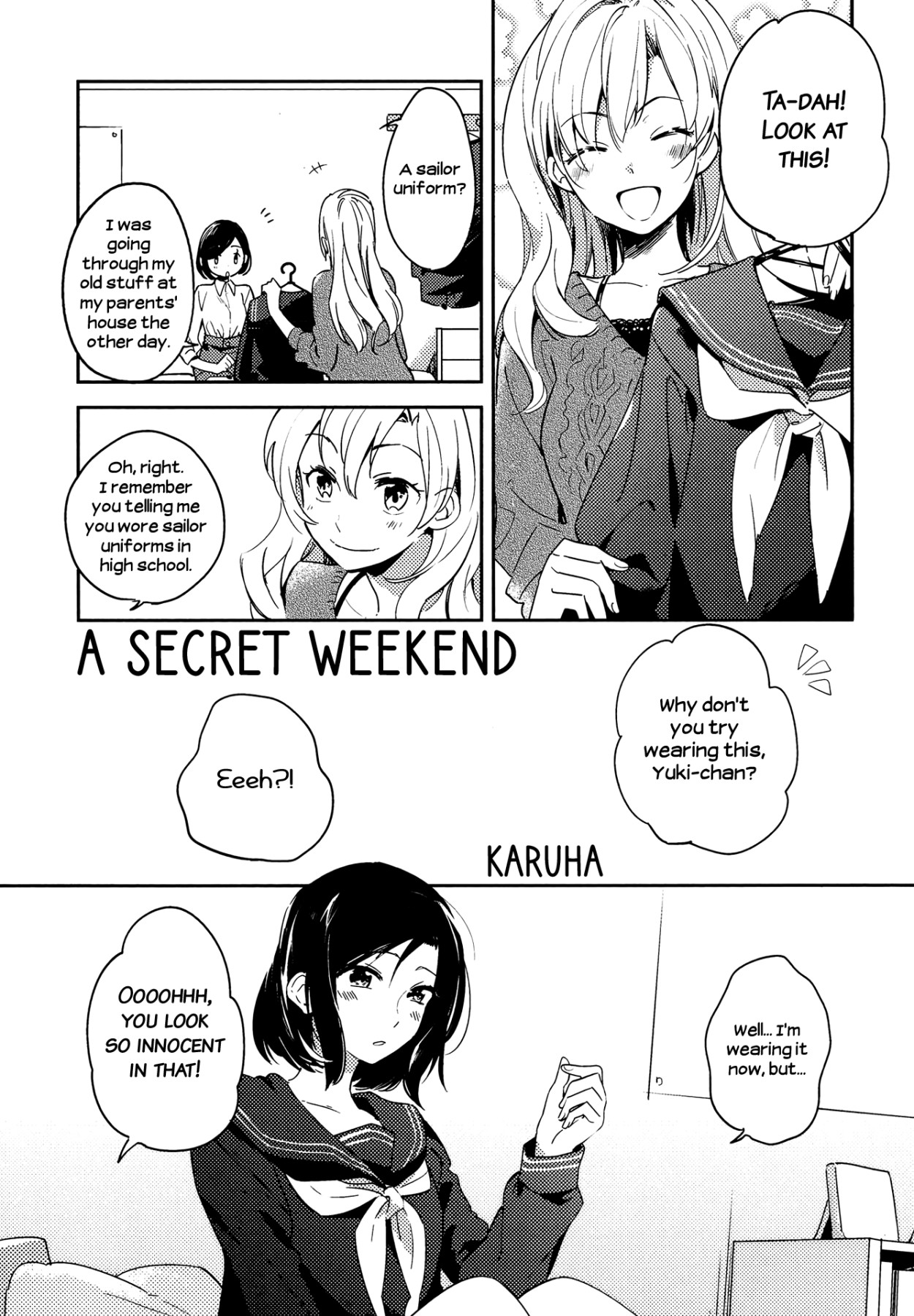 Hentai Manga Comic-A Secret Weekend-Read-1